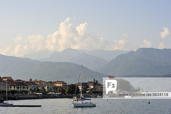 Ortsbild  Baveno  Lago Maggiore  Piemont  Italien  Europa