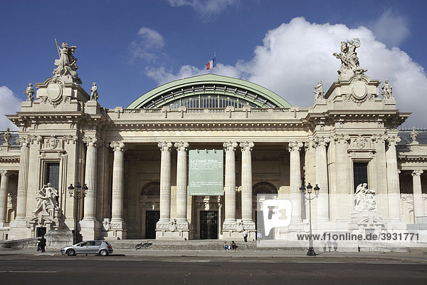 Grand Palais Ausstellungsgebäude  Paris  Frankreich  Europa