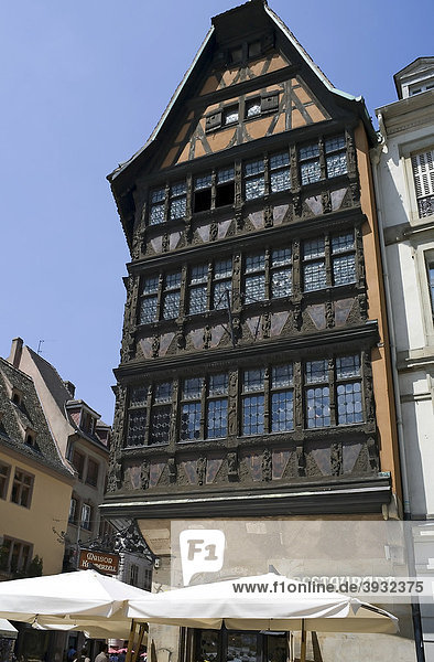 Maison Kammerzell  Altstadt  Straßburg  Elsass  Bas-Rhin  Frankreich  Europa