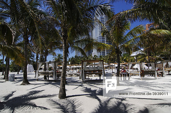 Nikki Beach Restaurant  Miami South Beach  Art Deco District  Florida  USA