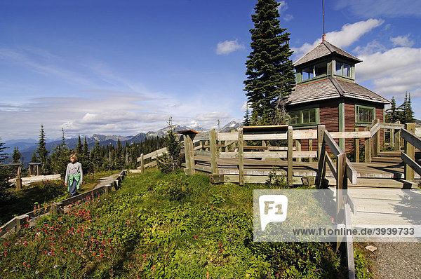 Mount Revelstoke Ranger Station  Meadows in the Sky  Revelstoke Nationalpark  British Columbia  Kanada