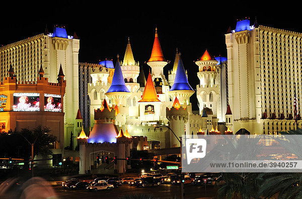 Excalibur Hotel  Las Vegas  Nevada  USA