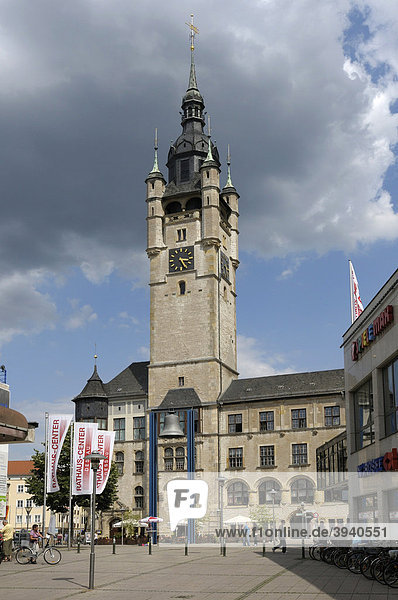 Rathaus  Dessau  Sachsen-Anhalt  Deutschland  Europa