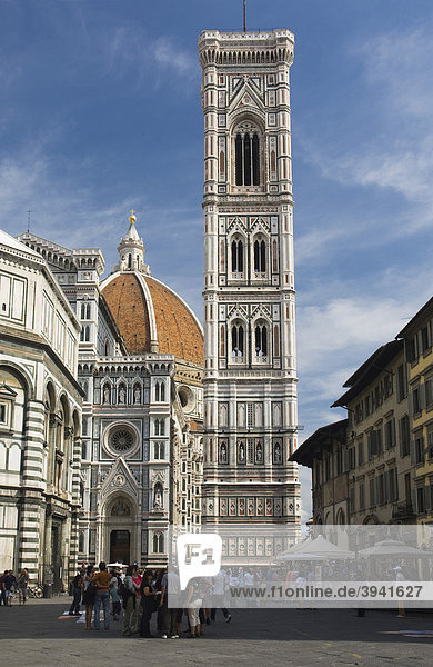Cathedral Santa Maria del Fiore  Florence  Tuscany  Italy  Europe