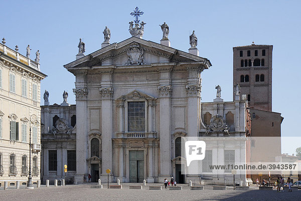 Dom von Mantua  Duomo di Mantova  Lombardei  Oberitalien  Italien  Europa