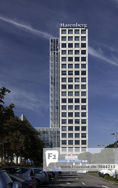 Harenberg City-Center  Büro-Hochhaus und Veranstaltungszentrum  Dortmund  Nordrhein-Westfalen  Deutschland  Europa