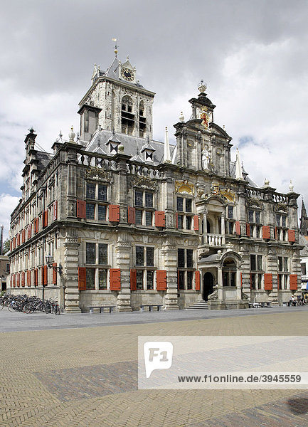 Stadhuis  Rathaus  Delft  Niederlande  Europa