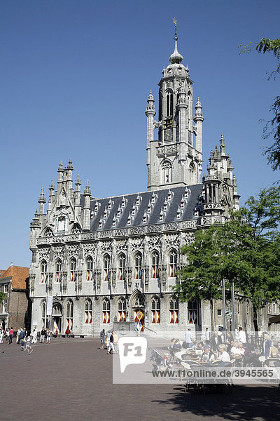 Stadhuis  Rathaus  Middelburg  Niederlande  Europa