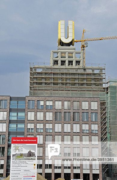 Sanierung und Umnutzung des U-Turms zu einem Zentrum für Kunst und Kreativität  Dortmund  Nordrhein-Westfalen  Deutschland  Europa