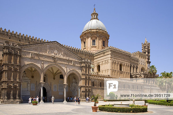 Cathedral of Palermo  Sicily  Italy  Europe
