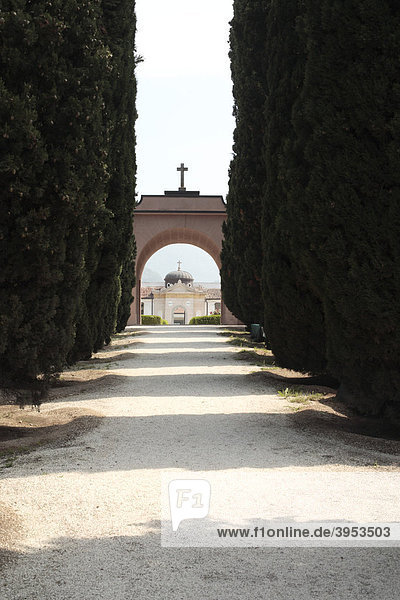 Friedhof  Bardolino  Italien  Europa