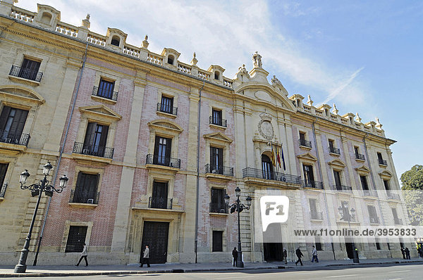 Palacio de Justicia Justizpalast Justiz Palast Behörde Valencia Spanien Europa