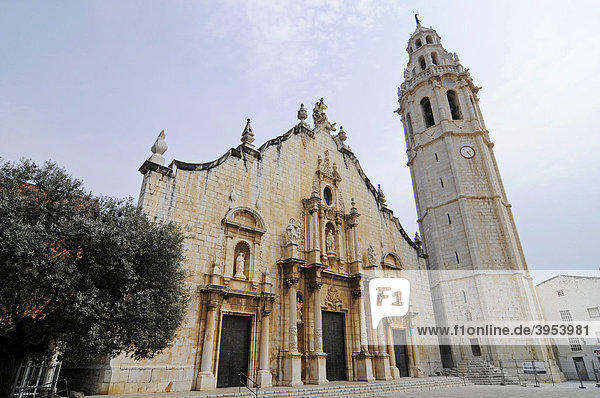 Iglesia Parroquial de San Juan de Bautista  Kirche  Alcala de Xivert  Castellon  Valencia  Spanien  Europa