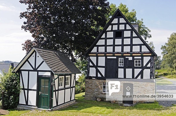 Schieferbergbau  Heimatmuseum  Holthausen  Schmallenberg  Sauerland  Nordrhein-Westfalen  Deutschland  Europa