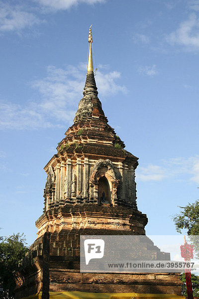 Wat Lok Molee  Wat Lok Moli  Tempelanlage  Chedi  Chiang Mai  Thailand  Asien