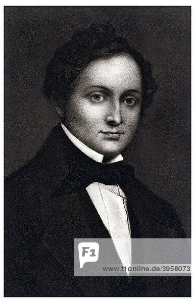 Historisches Portrait  Gustav Albert Lortzing