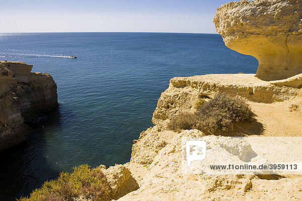 Küste der Algarve Portugal Europa