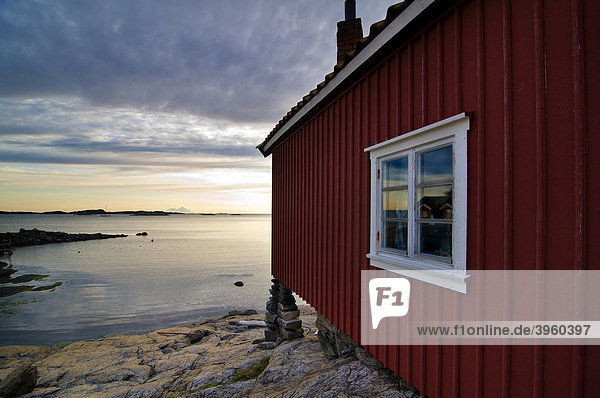 Rote Hütte  Smögen  Schweden  Skandinavien  Europa