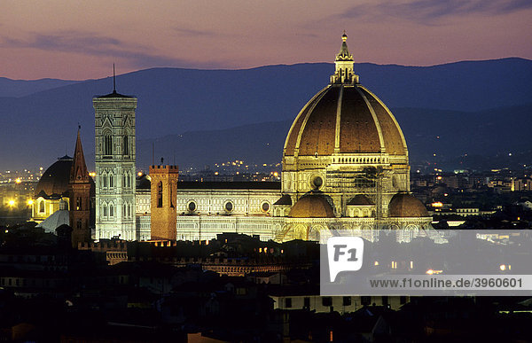 Dom von Florenz  Toskana  Italien  Europa
