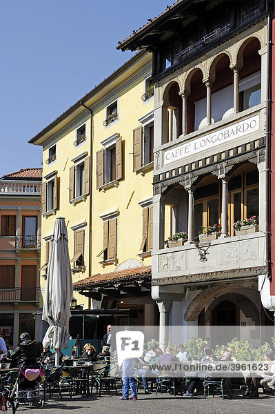 Piazza Palolo Diacono Cividale Friaul-Julisch Venetien Italien Europa