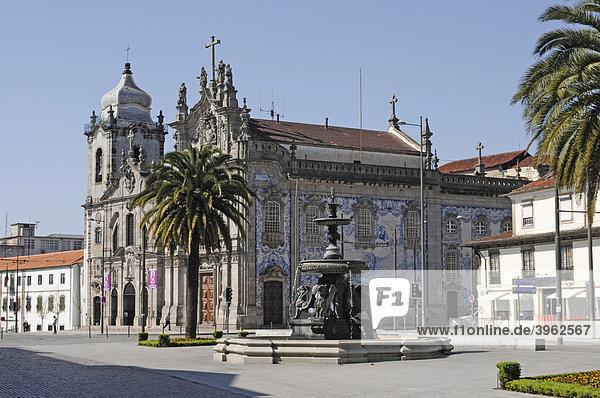 Igreja do Carmo  Kirche  Porto  Nordportugal  Portugal  Europa