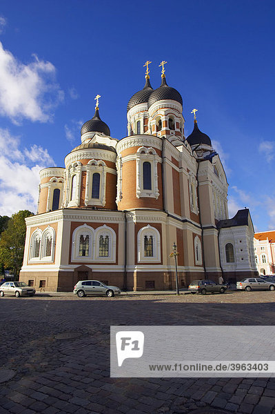 Alexander Newsky Kathedrale  Tallinn  Estland  Baltikum  Nordeuropa