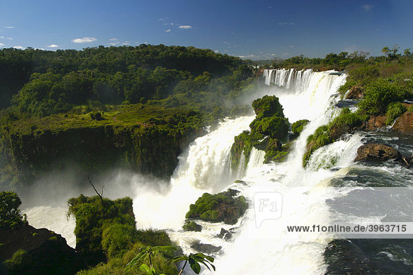 Iguaz_-Wasserfälle  IguaÁu Nationalpark  Brasilien  Südamerika