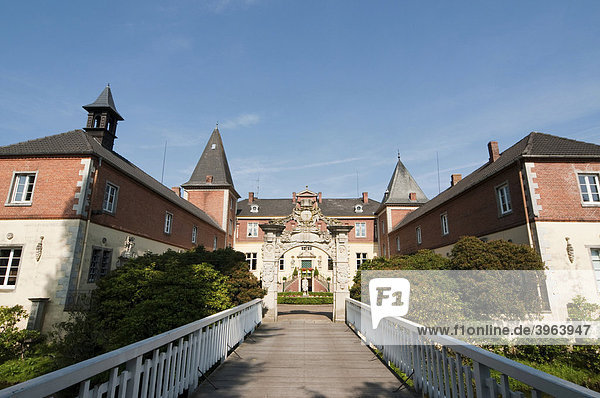 Wasserschloss  Schloss Dankern  Haren  Emsland  Niedersachsen  Deutschland