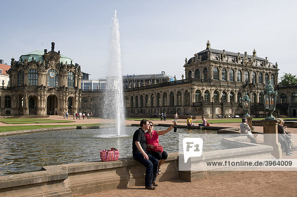 Zwinger Dresden Sachsen Deutschland