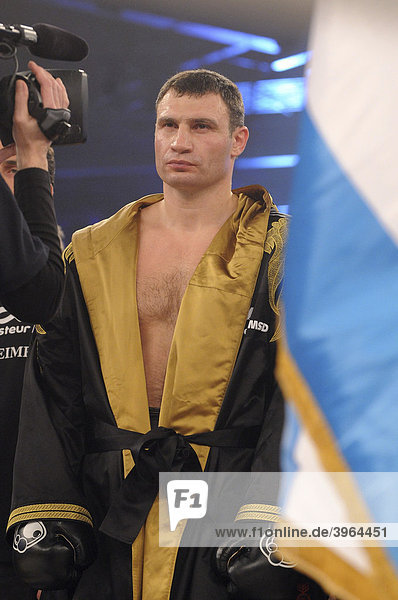 WBC Heavyweight championship boxing match Vitali Klitschko vs. Juan Carlo Gomez Hanns-Martin-Schleyer Hall Stuttgart Baden-Wuerttemberg Germany Europe