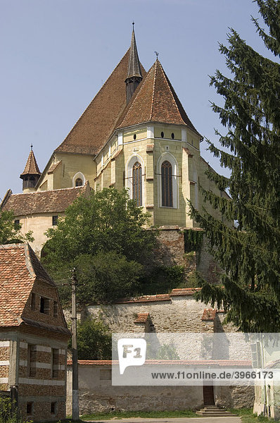 Burgkirche Biertan  Unesco Weltkulturerbe  Transsilvanien  Rumänien