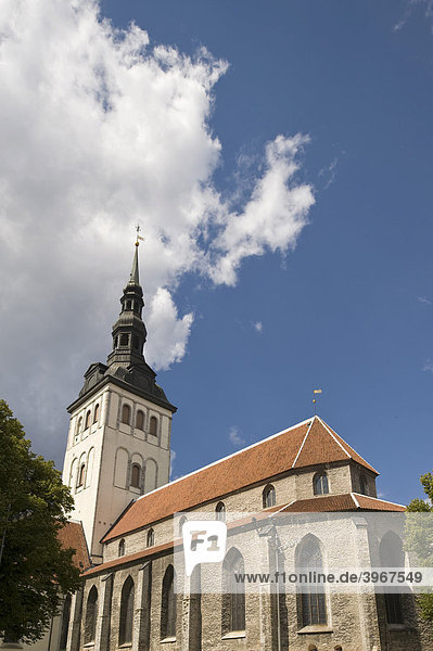 Niguliste Kirche  Tallinn  Estland  Baltikum