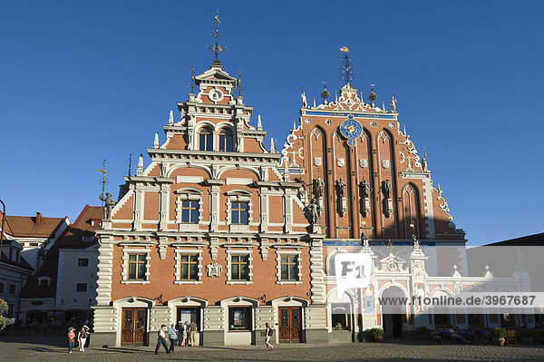 Schwarzhäupterhaus  Riga  Lettland  Baltikum