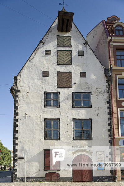 Menzendorfhaus  Hansehaus  Riga  Lettland  Baltikum