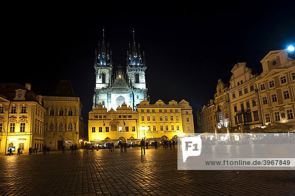 Teynkirche  Prag  Tschechien  Europa