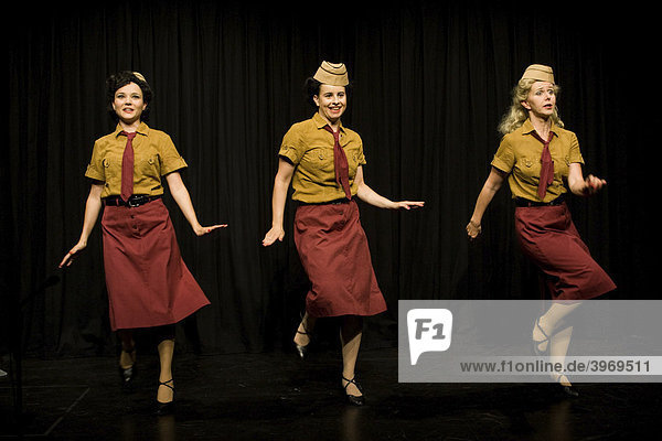 Das Theater-Musical 3 Sisters 4 Swing live im Spielleutepavillon Luzern Schweiz
