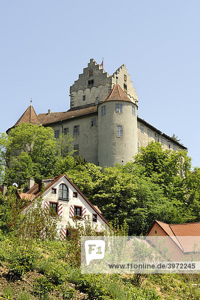 Burg von Meersburg  Bodensee  Baden-Würtemberg  Deutschland  Europa