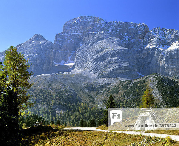 Hohe Gaisl  Wasserreserve  Pragser Dolomiten  Südtirol  Italien  Europa