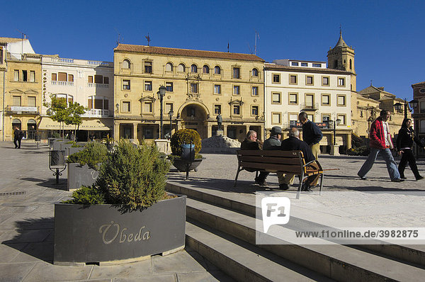 Plaza de AndalucÌa  _beda  Provinz JaÈn  Andalusien  Spanien  Europa