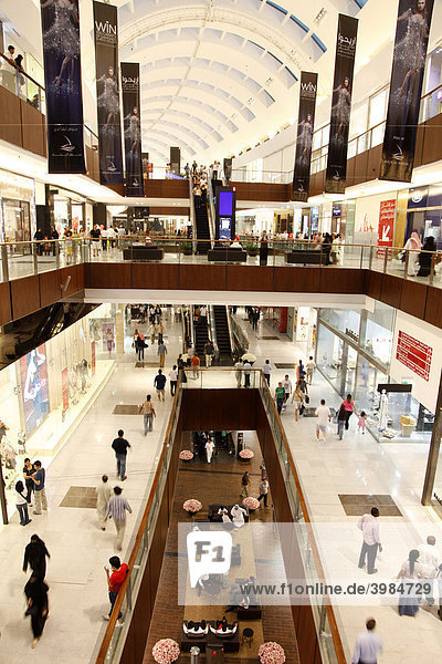 Einkaufszentrum Dubai Mall  Dubai  Vereinigte Arabische Emirate  Naher Osten