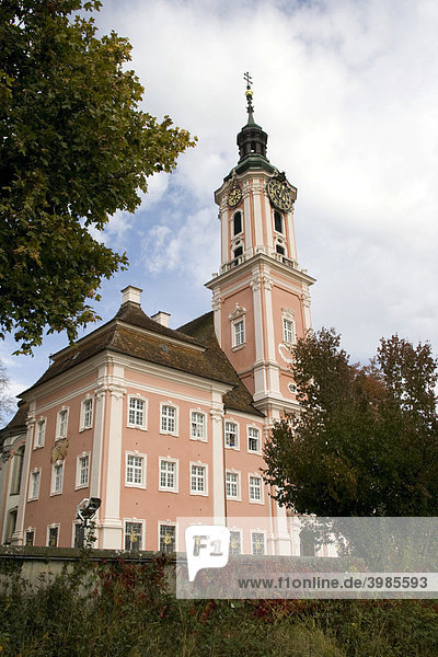 Barockkirche Birnau  Kloster  Basilika  Bodensee  Baden-Württemberg  Deutschland