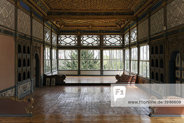 Small pavilion  interior  Topkapi Palace  Sarayburnu  Istanbul  Turkey