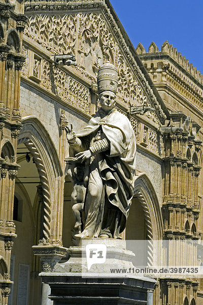 Kathedrale von Palermo  Maria Santissima Assunta  Piazza Cattedrale Kirchplatz  Palermo  Sizilien  Italien  Europa