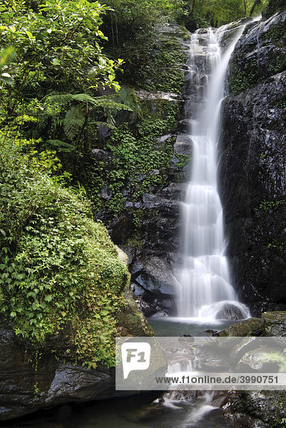 Kleiner Wasserfall  Taiwan  Asien