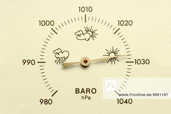 Barometer  Symbolbild für schöne Aussichten