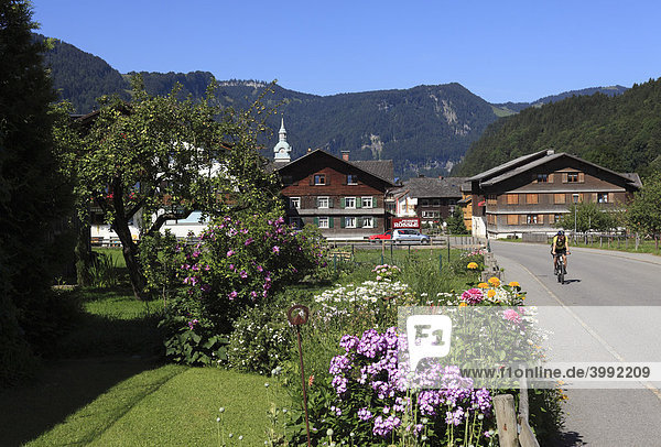Bezau, Bregenzer Wald, Bregenzerwald, Vorarlberg, Österreich, Europa