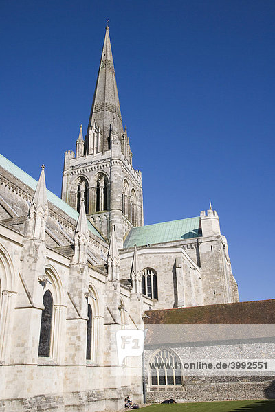 Chichester Cathedral Kathedrale  Chichester  Sussex  England  Großbritannien