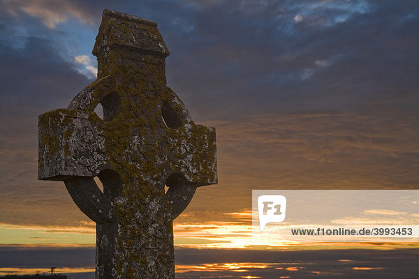 Hochkreuz Clonmacnoise County Offaly Irland
