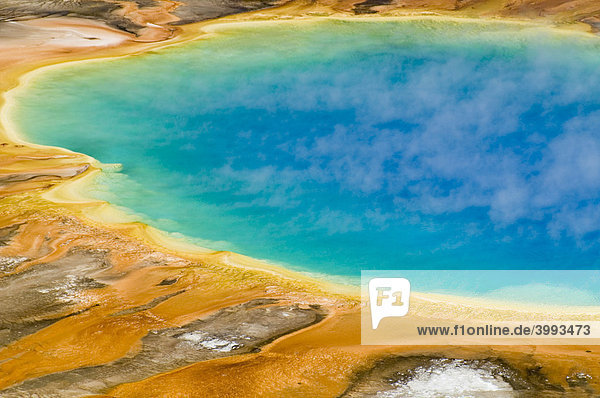 Grand Prismatic Spring Yellowstone-Nationalpark Wyoming USA Nordamerika