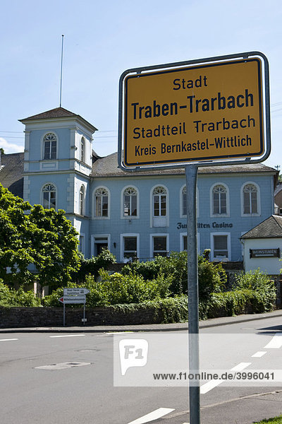 Traben-Trarbach Mosel Kreis Bernkastel-Wittlich Rheinland-Pfalz Deutschland Europa